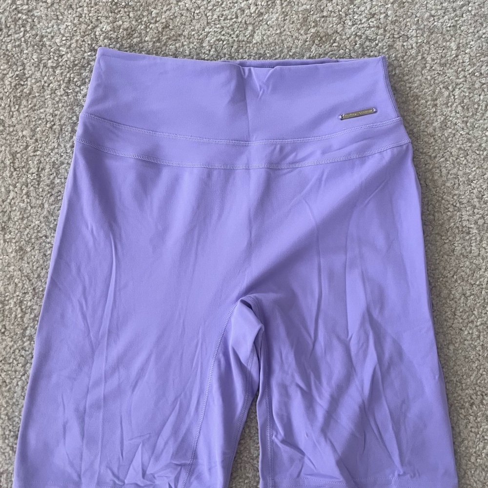 Gymshark Lilac High-Waist Women’s Bike Shorts